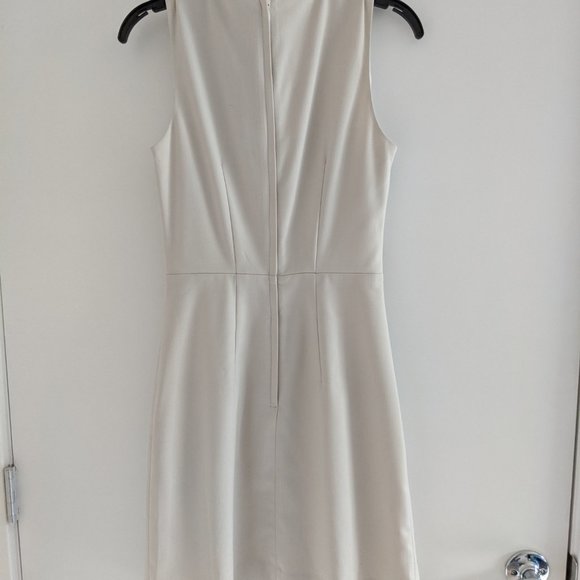 Size 4 beige pencil office dress - Picture 2 of 3